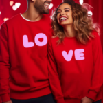 LO-VE Connection Valentine Couple Sweatshirt