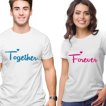 Lovebirds Together Forever Couple T-Shirts