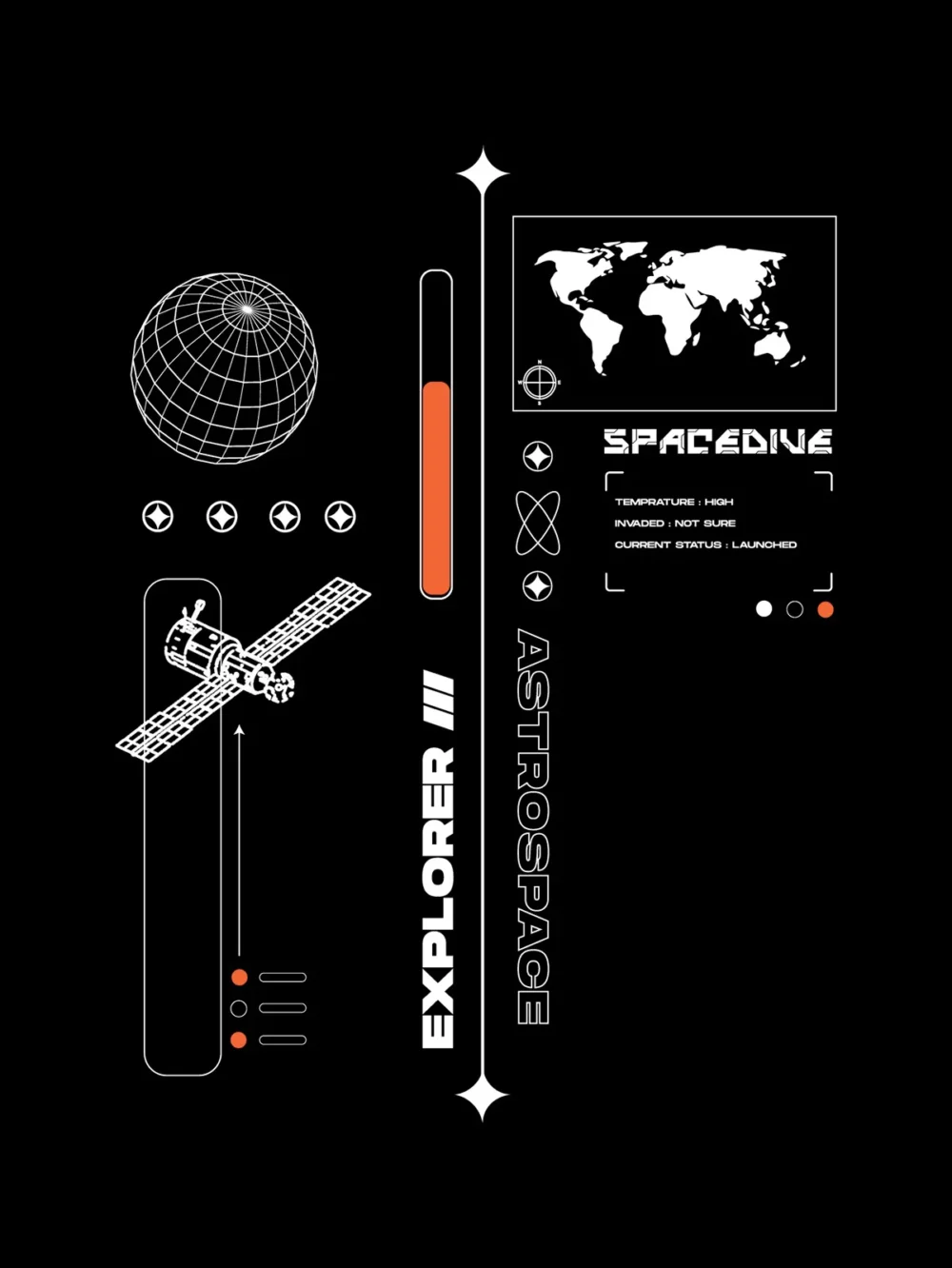 Satellite Seeker Oversized T-Shirt - Image 4
